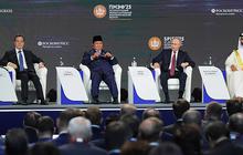 FOTO: Presiden Prabowo  Bersama Presiden Putin  Hadiri St. Petersburg International Economic Forum (SPIEF)