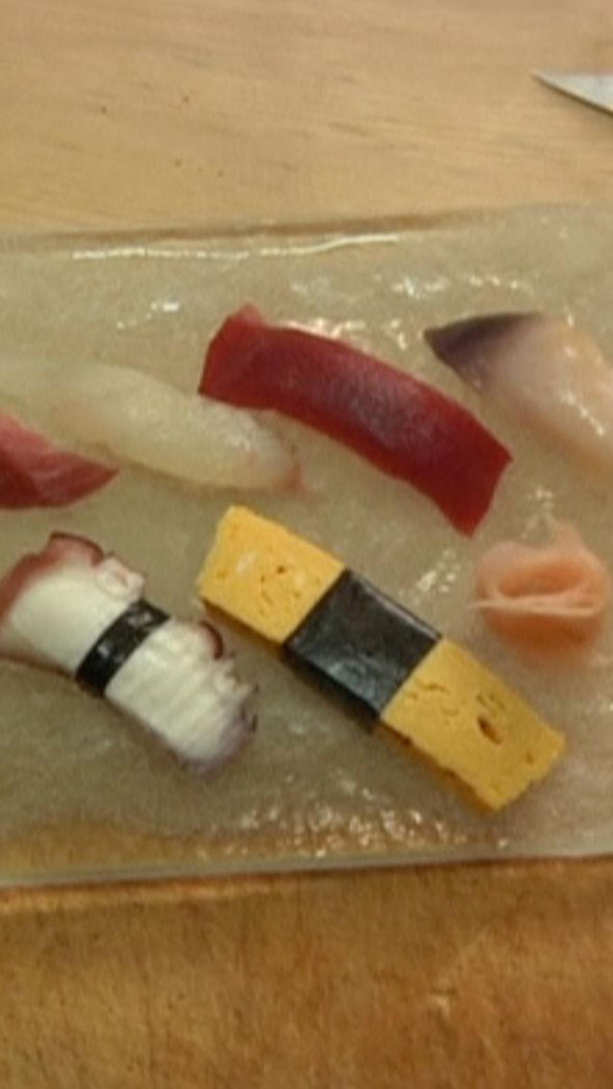 Sushiya no Nohachi dan Sushi Terkecil Buatannya