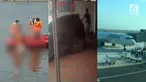 Video hit hari ini datang dari jenazah bocah yang mengambang di Bengawan Solo, mobil tabrak juru parkir saat sedang memandu parkir, dan penerbangan komersial perdana bandara Kertajati.