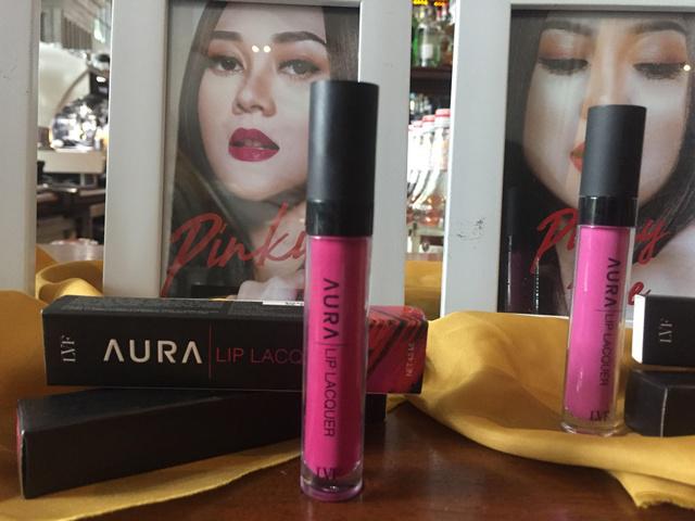 LVF Aura Lip Lacquer ini merupakan lipstik jenis matte yang tahan lama dan tidak membuat bibir kering/copyright vemale.com/Anisha SP