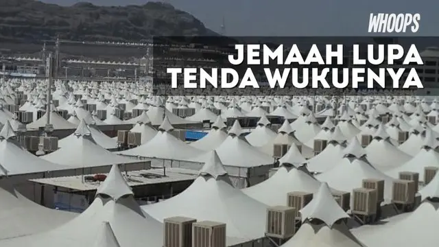 WHOOPS: Tidak Bawa Identitas, Jemaah Haji Asal Indonesia Hilang?