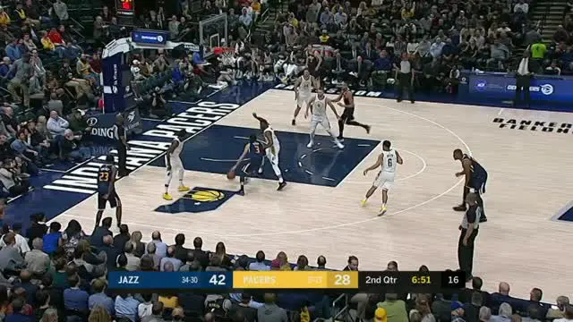 VIDEO : Cuplikan Pertandingan NBA, Jazz 104 vs Pacers 84