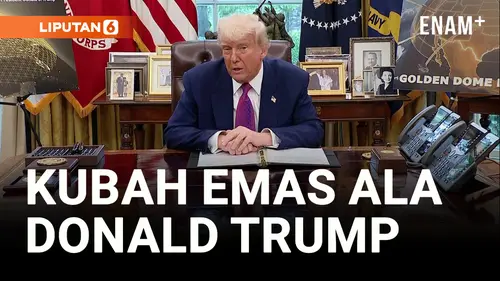 VIDEO: Terinspirasi Israel, Donald Trump bakal Bangun Kubah Emas!
