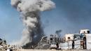 Sebelumnya, pada Jumat (24/5/2025), militer Israel mengatakan telah melakukan lebih banyak serangan di Gaza, yang mengenai 75 target termasuk fasilitas penyimpanan senjata dan peluncur roket. (Bashar TALEB/AFP)