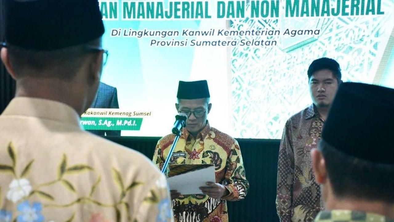 Kemenag Sumsel Perkuat Mental dan Integritas Kepala KUA untuk Pelayanan Prima