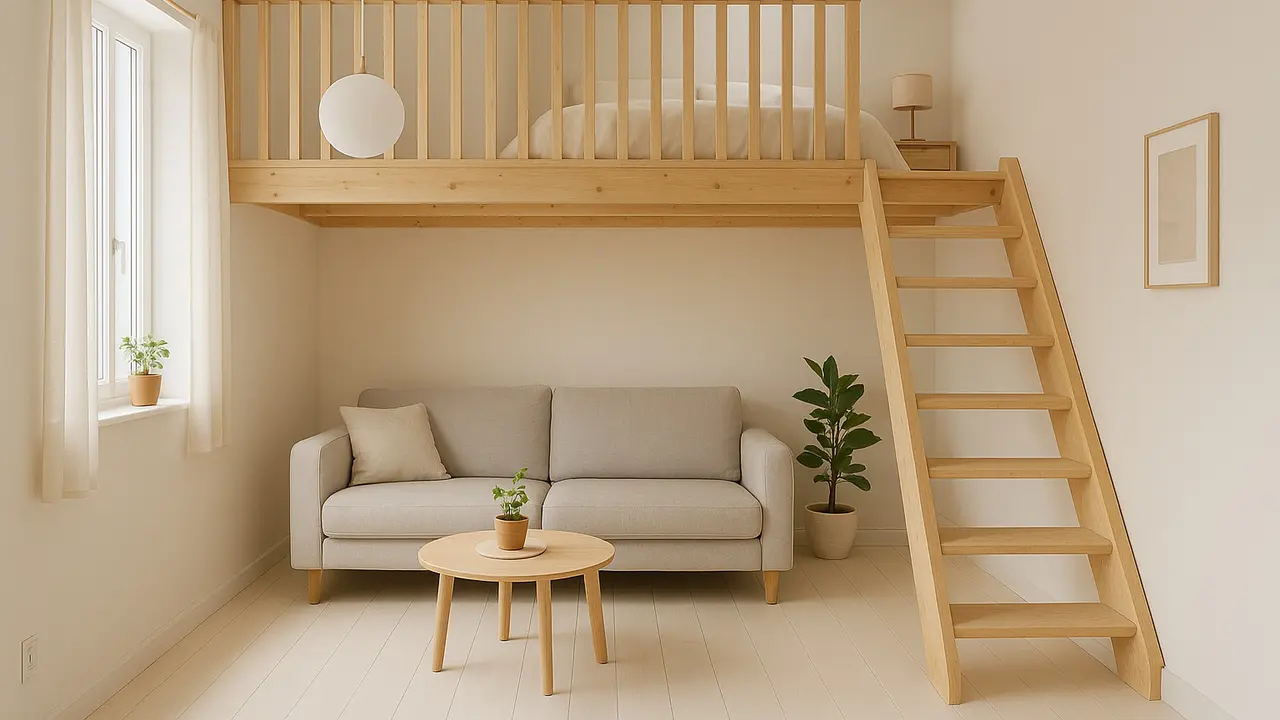 Rumah Mezzanine untuk Lahan Kecil (Foto: ChatGPT)