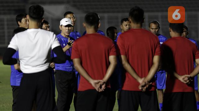 latihan Timnas Indonesia Senior