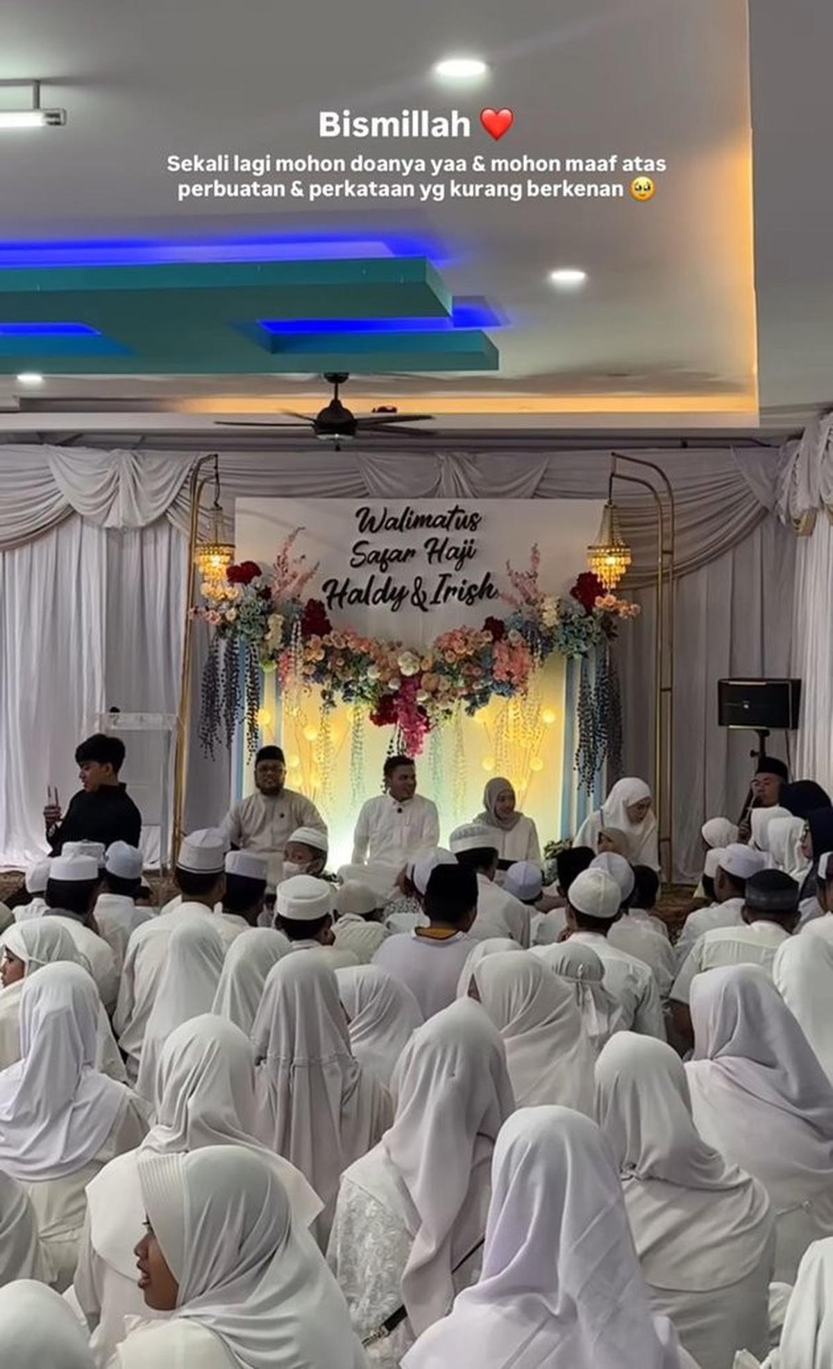 Berangkat Haji, Potret Irish Bella Sudah Berada di Tanah Suci - Didoakan Lancar dan Mabrur