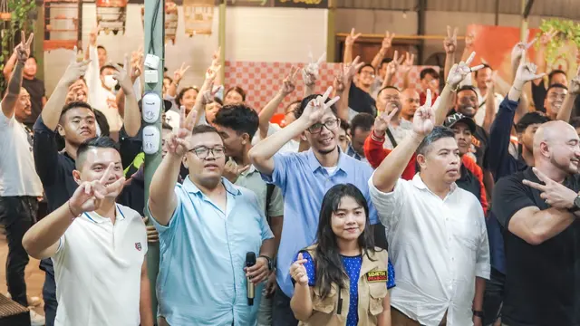 Relawan Solidaritas Anak Muda untuk Keberagaman dan Toleransi Indonesia atau SAKTI terus mensosialisasikan program-program unggulan dari Prabowo-Gibran (Istimewa)