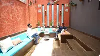 6 Potret Area Belakang Rumah Onad dan Beby Prisillia yang Bergaya Mediterania