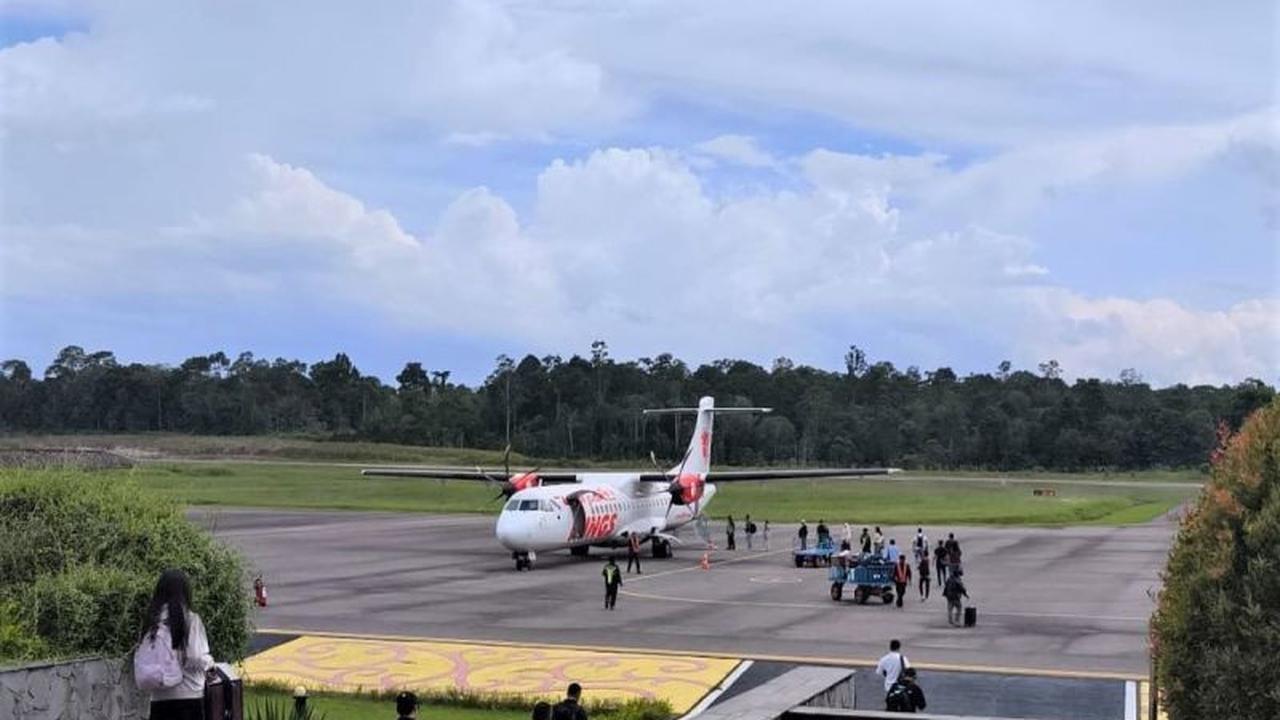 Arus Balik Pesawat dari Muara Teweh Mulai Ramai Pasca-Lebaran 2026