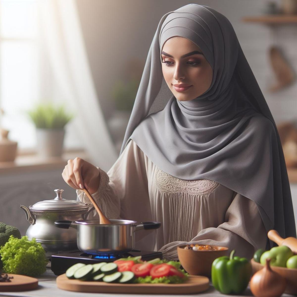 Ilustrasi Memasak
