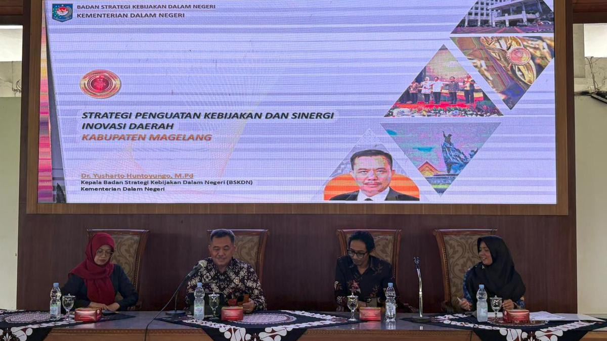 Kemendagri Ingatkan Pemkab Magelang Inovasi Harus Terencana dan Berkelanjutan