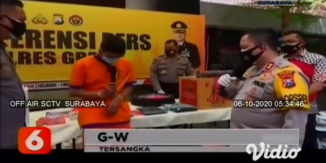 VIDEO: Polisi Bekuk Tiga Pelaku Pembobolan Toko di Gresik