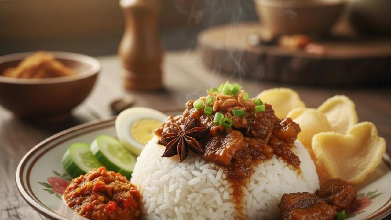 Ilustrasi Nasi Koyor