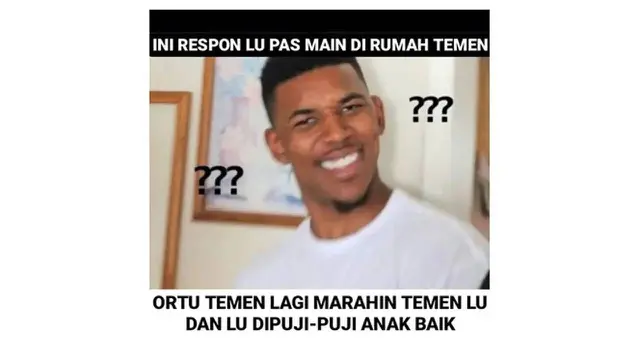 10 Meme Nyeleneh Saat Main Ke Rumah Teman, Cuma Minta Makan