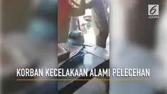Beredar rekaman seorang wanita emosi karena dilecehkan oleh pria yang menolongnya.
