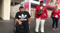 Ketua National Paralympic Committee Indonesia Senny Marbun (kiri) yakin Asian Para Games 2018 berlangsung meriah. (Liputan6.com/Ahmad Fawwaz Usman)