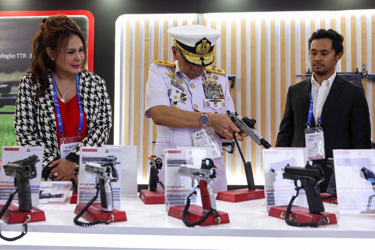 FOTO: Intip Beragam Alutsista Canggih di Ajang Indo Defence 2025