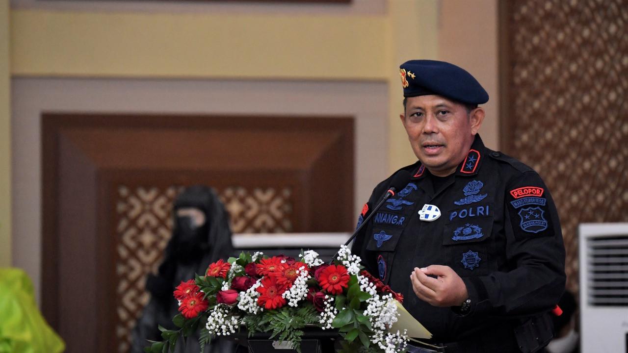 Komandan Korps Brimob Polri (Dankorbrimob) Irjen Pol Anang Revandoko