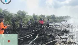 Kebakaran Hutan 4 Hektare di Bengkalis, 2 Warga Jadi Tersangka