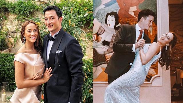 6 Potret Pertunangan Mike Lewis Dan Janisaa Pradja Romantis Sambil Dansa Hot Liputan6 Com