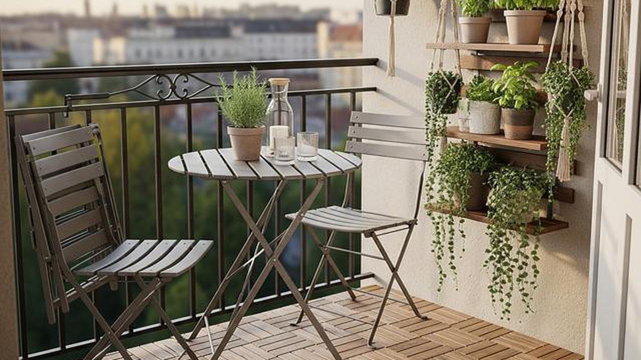 7 Desain Balkon Mini Ala Kafe Kecil, Cozy untuk Nongkrong di Rumah