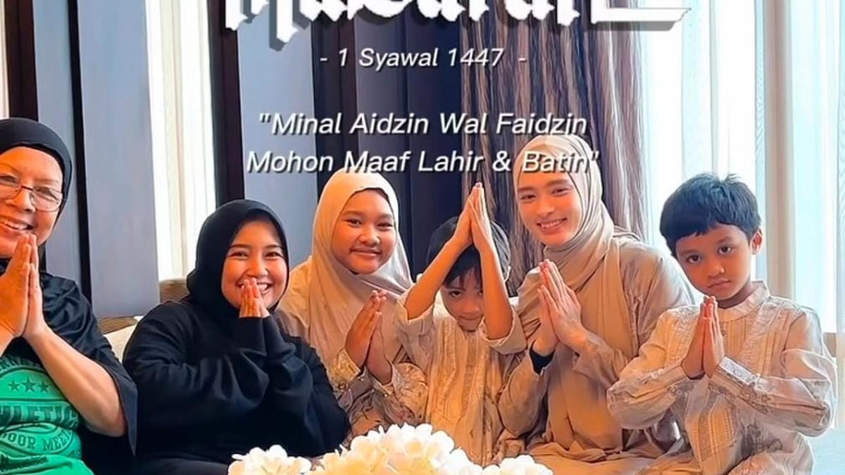 Potret Libur Lebaran Inara Rusli dan Anak-anaknya, Renang hingga Belajar soal Konsekuensi Tindakan