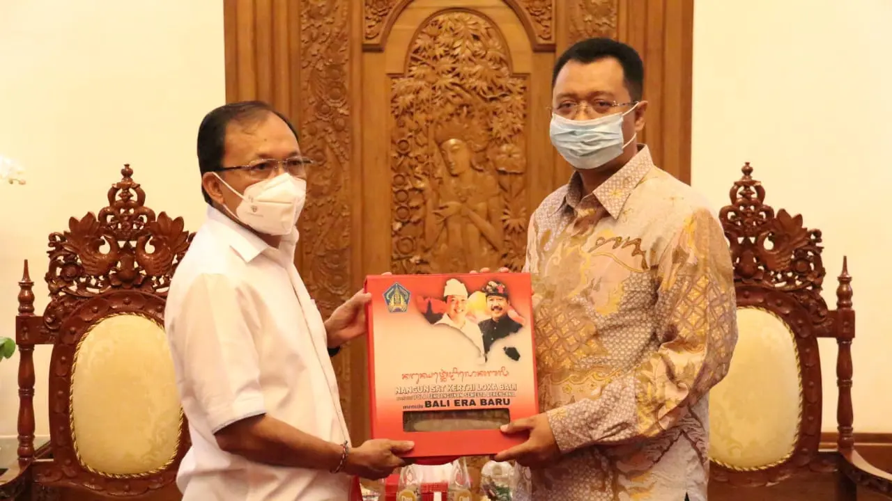 Gubernur Bali, Wayan Koster dan Gubernur NTB, Zulkieflimansyah