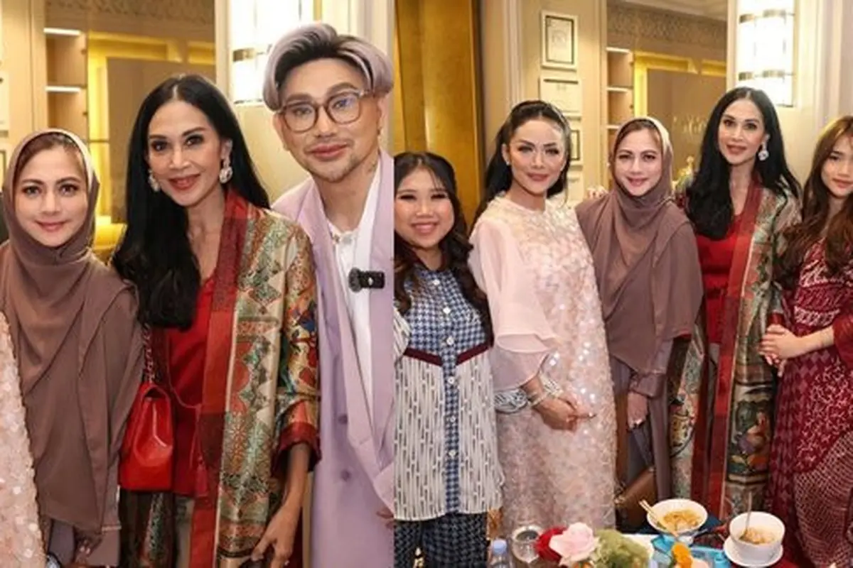 Potret hangat buka puasa Diah Permatasari bersama sahabat. (credit:instagram.com/dps_diahpermatasari