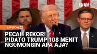 Jadi Pidato Terpanjang di Kongres, Presiden Trump Panen Pujian sampai Sindiran