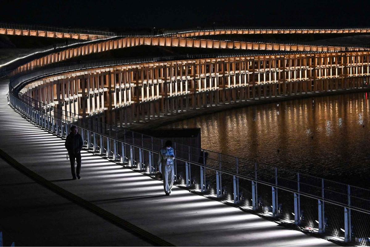 FOTO: Melihat Bangunan Struktur Kayu Terbesar di Dunia pada Perhelatan World Expo Osaka 2025