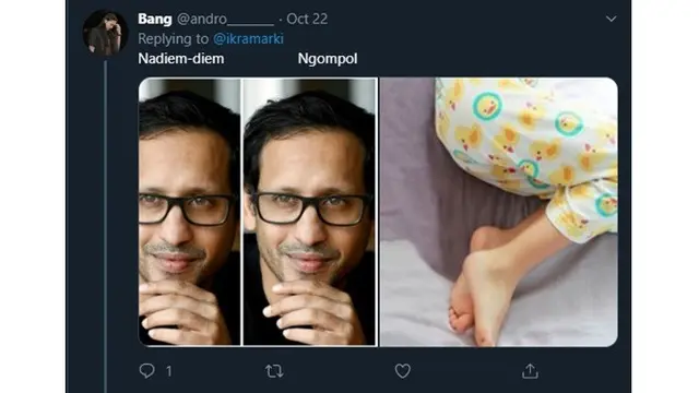 6 Cuitan Kocak Nadiem Makarim ala Netizen Ini Bikin Ketawa