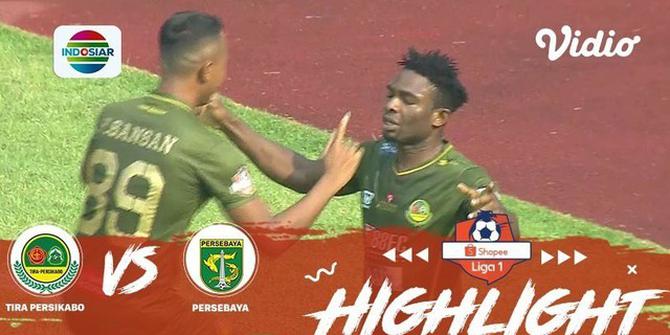 VIDEO: Gol Cepat Tira Persikabo ke Gawang Persebaya di Liga 1 2019