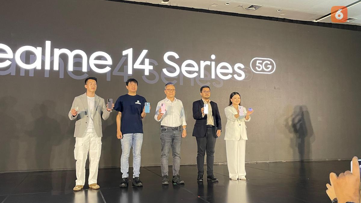 Realme 14 5G dan Realme 14T 5G Resmi di Indonesia, HP Gaming Rp 3 Jutaan!