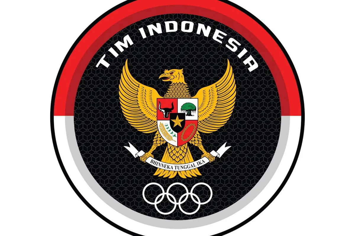 Logo Kontingen Indonesia di Olimpiade Tokyo 2020.