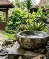 Desain Tempat Cuci Kaki Outdoor (AI Generated)