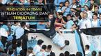 Nasib nahas menimpa penonton pada Liga Argentina antara Belgrano Vs Talleres.