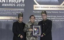 FOTO: Pendiri Emtek Eddy Sariaatmadja Raih Indonesia Best Philanthropy Awards 2023