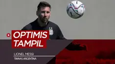 Berita video latihan Lionel Messi jelang Argentina Vs Paraguay di Kualifikasi Piala Dunia Qatar 2022