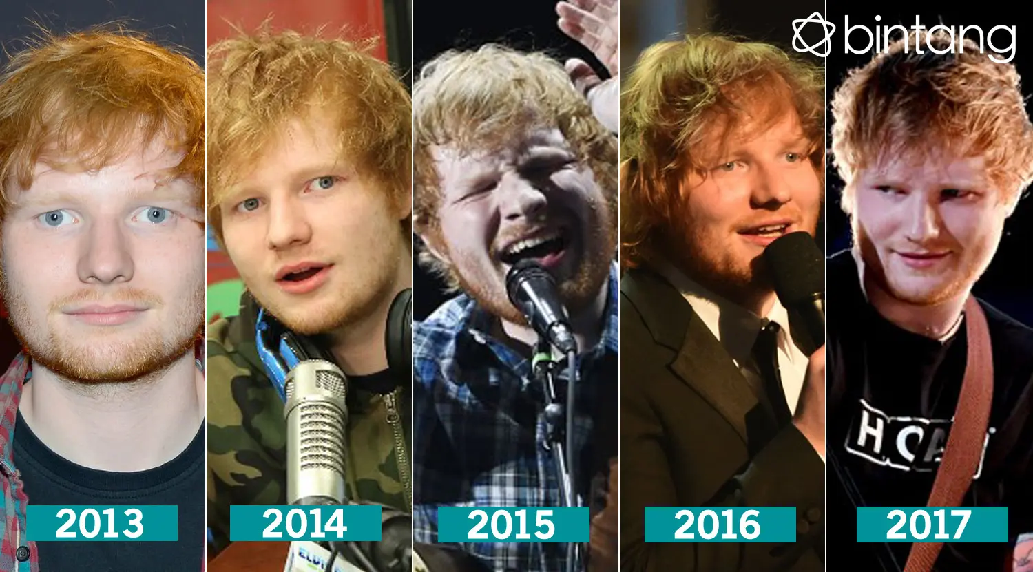 Ed Sheeran sudah jatuh cinta pada musik sejak kecil. (DI: Nurman Abdul Hakim/Bintang.com)