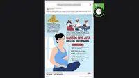 Cek Fakta: Tidak Benar Link Ini Pendaftaran Bansos Ibu Hamil