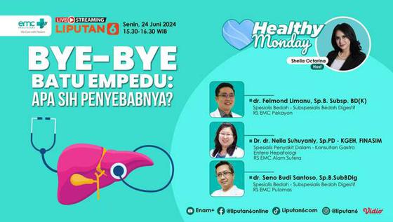 Bye-Bye Batu Empedu, Apa Sih Penyebabnya?