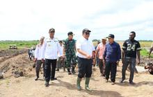 Ditjen Lahan dan Irigasi Kementan Tinjau Program Cetak Sawah Merauke, Target 50 Ribu Hektare