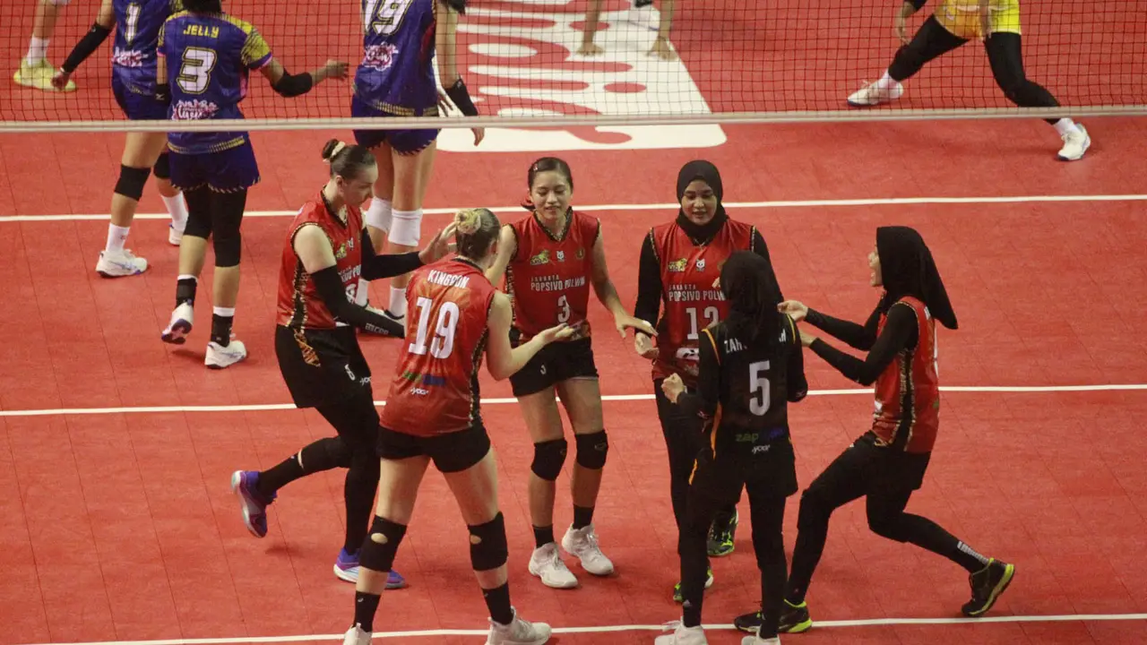 Jakarta Popsivo Polwan vs Jakarta Livin' Mandiri: PLN Mobile Proliga 2024