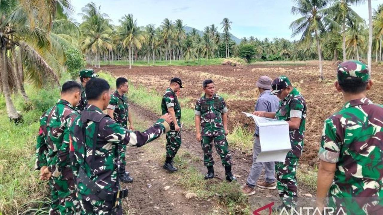 Aster Kasdam Pastikan Kesiapan Lokasi Program Cetak Sawah di Pohuwato Demi Ketahanan Pangan