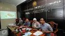 Masyarakat yang mengatas namakan Peduli Riau mengadu Kepada Komnas HAM, Jakarta, Jumat (18/9/2015) Menurut data satelit NASA dari Januari- September 2015 sebanyak 2085 titik api terjadi di bulan Juli. (Liputan6.com/Helmi Afandi)