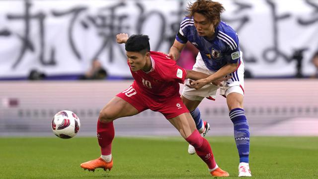 Foto: Penampilan Luar Biasa Para Pemain Timnas Vietnam yang Sempat Kagetkan Jepang di Piala Asia 2023
