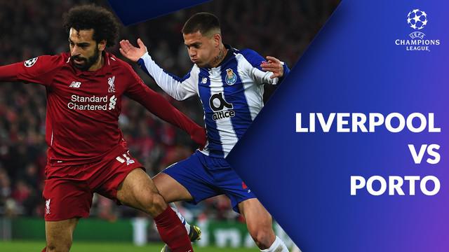 Berita video statistik perempat final Liga Champions 2018-2019 leg pertama. Liverpool bungkam Porto 2 gol tanpa balas, Rabu (10/4/2019) di Anfield, Liverpool.