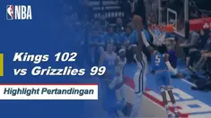 Buddy Hield mengumpulkan 28 poin dan 8 rebound untuk kemenangan melawan Grizzlies 102-99
